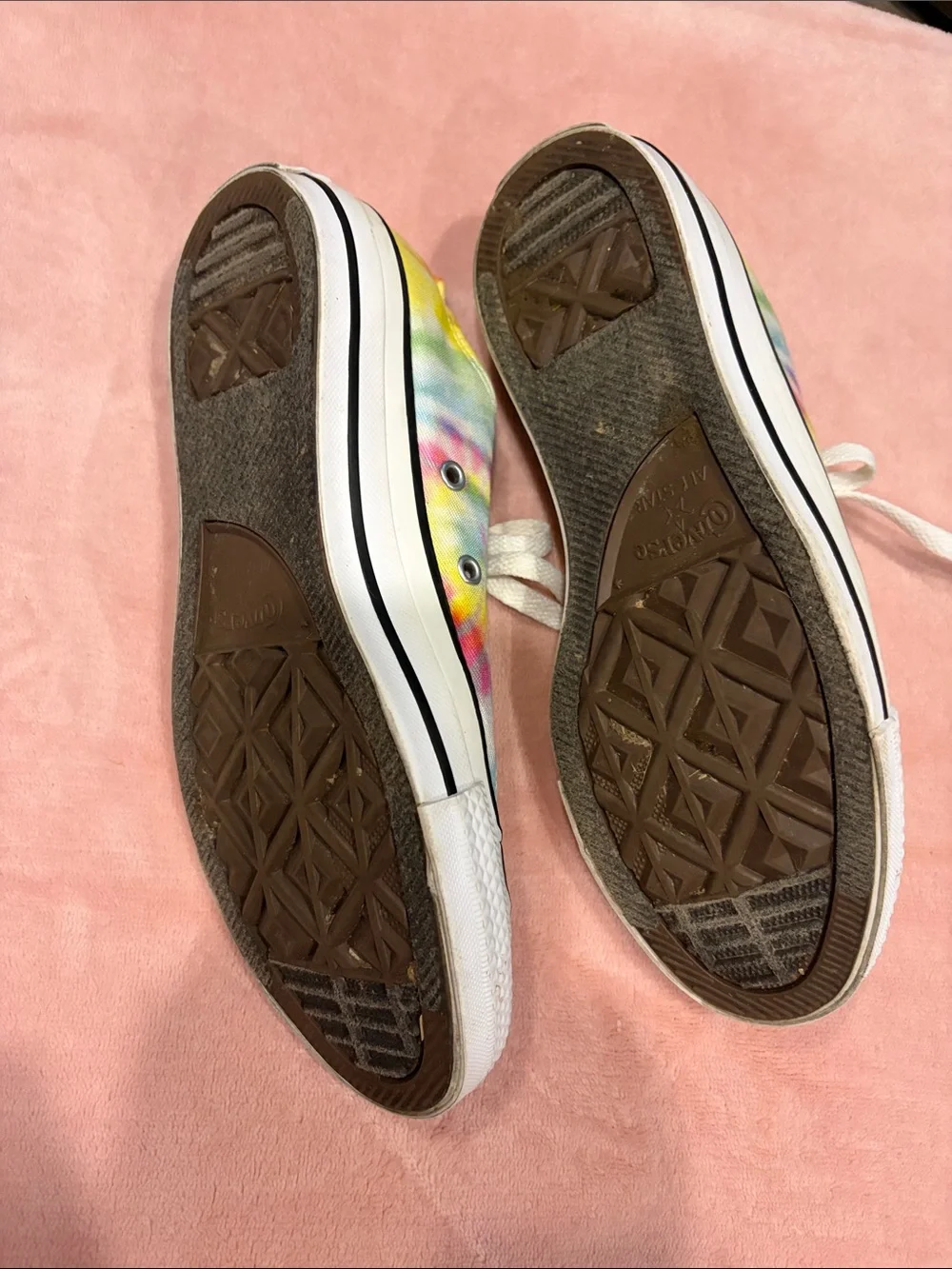 Converse Low Top Sneakers - Pastel Tie-Dye